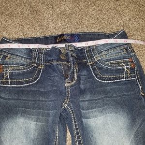 Size 3 reg Angel's dark denim Jean's